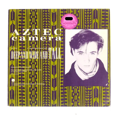 AZTEC CAMERA " DEEP WIDE AND TALL" 12" VINYL  SINGLE "LIKE NEW" *PROMO - Image 1 of 4