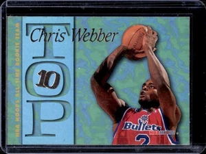 1995-96 Hoops Chris Webber Top Ten #AR3 Bullets - Picture 1 of 2