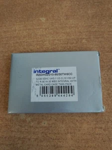 Integral 32GB 1 Pack SD Card with a 6 Slot Protective Metal Card Case - Picture 1 of 4