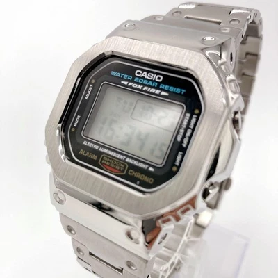 Casio G Shock DW 5600E Full Metal Custom Watch Japan Casio DW5600E Tech - Image 1 of 4