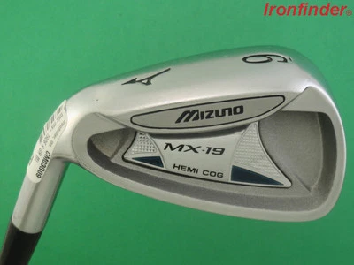 Mizuno MX-19 Single 9 Iron Graphite Shaft Regular Flex Mens LEFT HANDED Good - Image 1 of 4