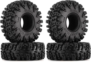INJORA 1.0 Tires - S5 Swamp Claw Mud Terrain Tires for TRX4M AX24 Axial SCX24 FC - Picture 1 of 12