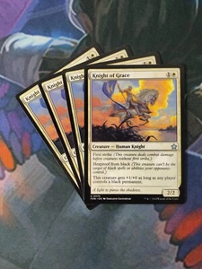 Knight of Grace x 4 | 7% Off 2+ | Foundations | NM | MTG - Picture 1 of 1