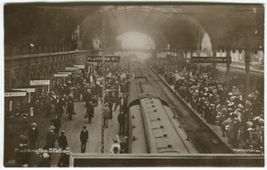 PADDINGTON STATION - London RP Postkarte - Bild 1 von 2