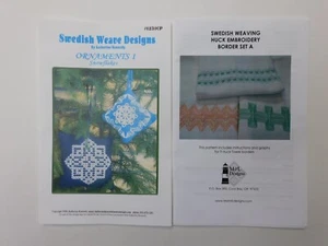 Two Huck Embroidery/Swedish Weaving Patterns (PC746) - Picture 1 of 1