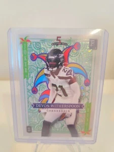 2024 Wild Card - Devon Witherspoon - Holo-Lux JOKER - 1/1 !! - Picture 1 of 2