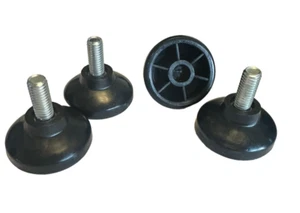4x Muebles Ajustables Niveladores Pies Deslizables Patas Escritorio Mesa Herrajes - Imagen 1 de 4