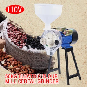 2200W Electric Grinder Wet Feed/Flour Mill Cereals Grain Corn Wheat +Funnel 110v - Picture 1 of 14