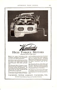 1920 anuncio vintage pieza de automóvil Waukesha motor de alto parking anuncio - Imagen 1 de 2