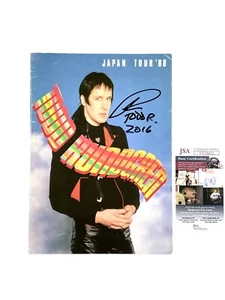 Todd Rundgren handsigniert 1988 Japanese Tour Book Utopia JSA Certified Autograph - Bild 1 von 3