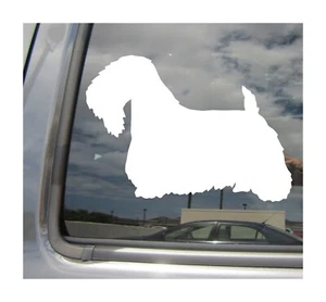 Sealyham Terrier Dog - Purebred Car Window Vinyl Decal Sticker 01674 - Foto 1 di 2