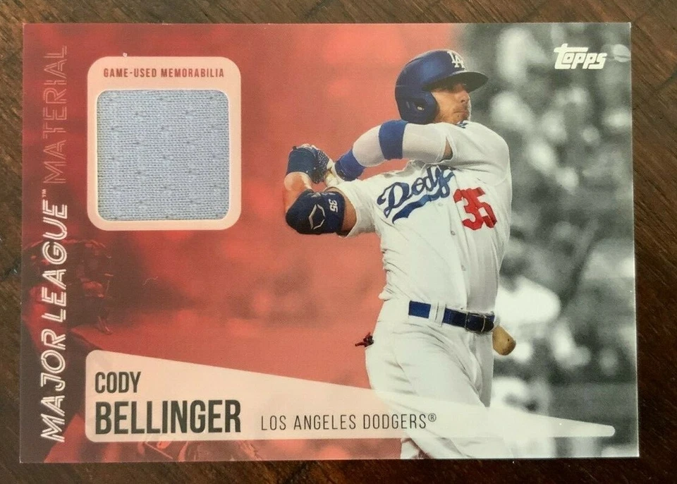 CODY BELLINGER MAJOR LEAGUE BASEBALL CARDS - PICK FROM LIST - Image 1 of 1