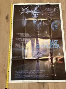 LAST STARFIGHTER Original FOLDED 27X41 Movie Poster 1984 LANCE GUEST - Picture 1 of 10