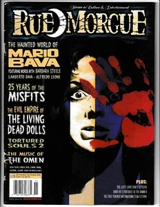 RUE MORGUE 30 FN HORROR MAGAZINE MARIO BAVA MCFARLANE BARKER MISFITS (2002) - Picture 1 of 3