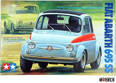 FIAT 500 Abarth 695 SS Cinquecento Tamiya 24173 1/24 Plastic Model Kit New Nuovo - Immagine 1 di 4