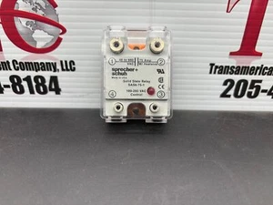 Sprecher + Schuh SAS6-75-1 Solid State Relay 100-280 VAC Control - Picture 1 of 6