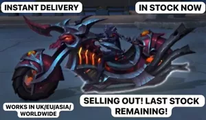 WORLD OF WARCRAFT Hateforged Blazecycle Mount - WoW - Mountain Dew - UK/EU/WW - Afbeelding 1 van 9