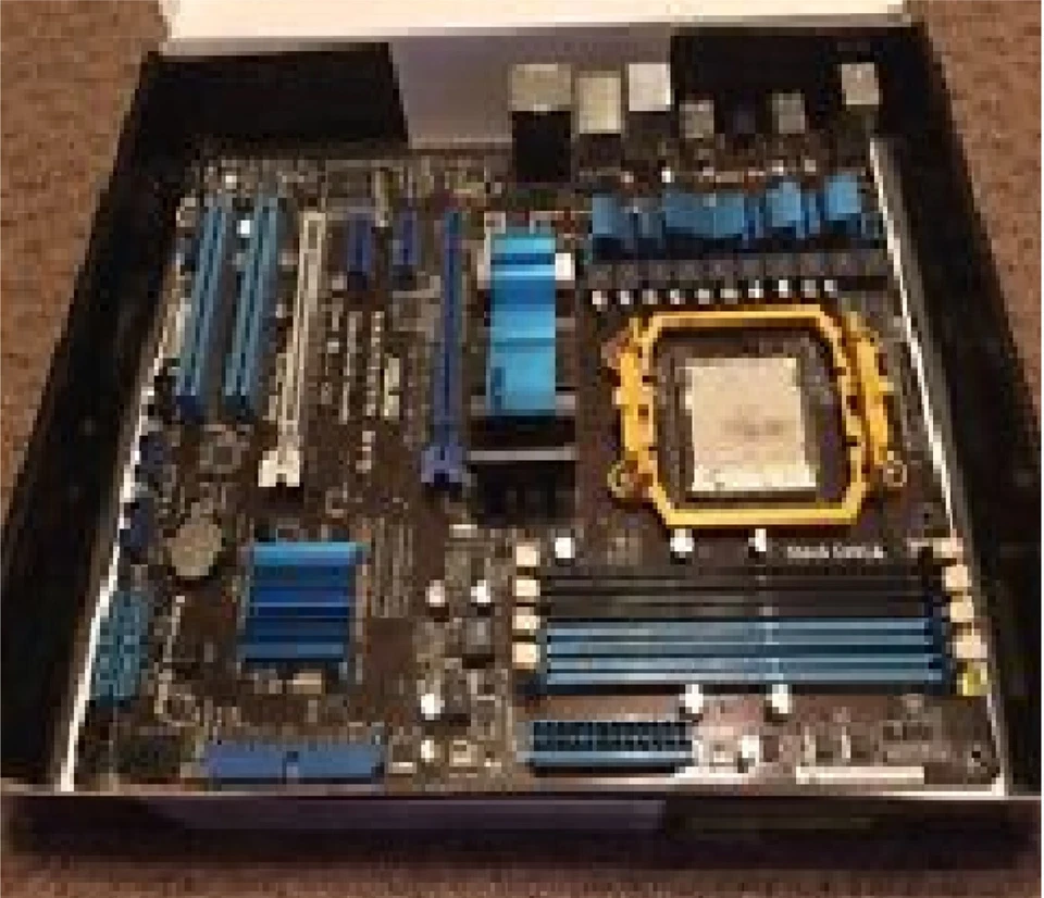 placa base asus m4n75td am3   - Imagen 1 de 1