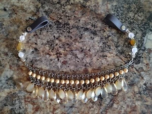 Horse GOLD Bling BrowBand - 14 Inch - Picture 1 of 1