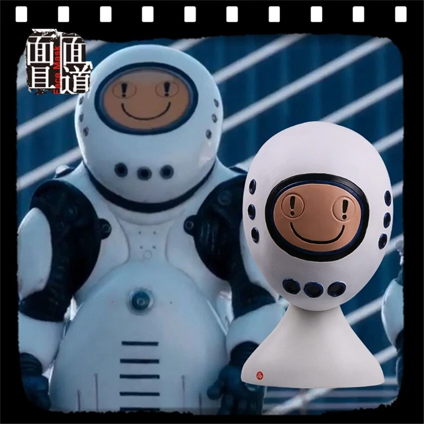 Doctor Who: Robot Full Mask Helmet Halloween Cosplay Props Adult Latex Headgear - Image 1 of 4