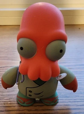 Figura Vinilo Kidrobot X Futurama Zoidberg Serie Completa 1 Foto 1 de 2
