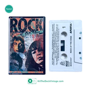 ROCK THE EDGE Compilation Cassette Tape (1986) Television Lou Reed Iggy Pop - Picture 1 of 2