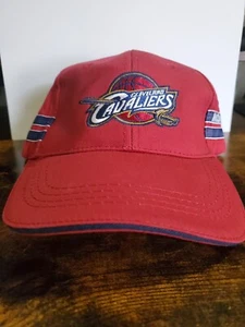Cleveland Cavaliers Hat Cap Adjustable Strap One Size Fits, red wine, NBA - Picture 1 of 7
