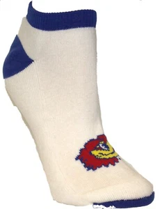 NCAA Kansas Jayhawks No Show Socks - Picture 1 of 2