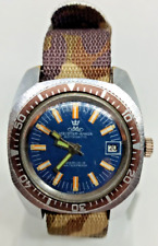 Vintage Men's Diver watch GUB Meister Anker Automatic Cal.75 made in GDR 70's.
