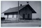 c1960's Morning Sun Iowa IA Railroad Train Depot Station RPPC Photo Postcard