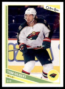 2013-14 O-PEE-CHEE TOM GILBERT MINNESOTA WILD #131