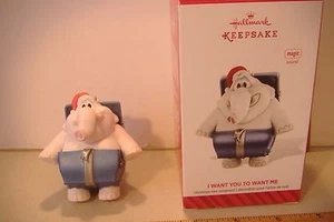 ~I WANT YOU TO WANT ME~ELEPHANT~MAGIC~SOUND~2014 HALLMARK ORNAMENT~ - Picture 1 of 5