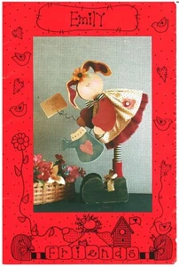 1993 Friends Patterns #329 Emily 17-1/2" groß Puppe Schnittmuster ungeschnitten - Bild 1 von 3