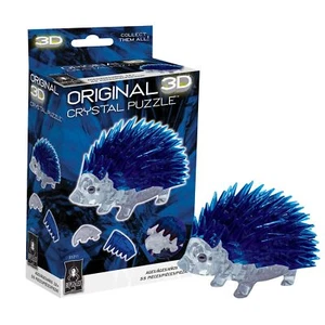 Original 3D Crystal Hedgehog Puzzle Challenging Fun for Ages 12 and Up - Picture 1 of 8