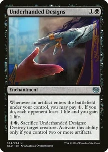 4 Underhanded Designs 4x x4 - NM - Kaladesh - SPARROW MAGIC - Picture 1 of 1