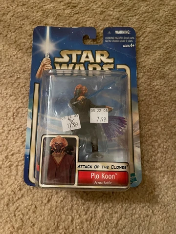 2002 STAR WARS ATTACK OF THE CLONES PLO KOON ARENA BATTLE NIP # 12 Cover