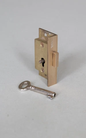 Right Hand Cut Door Furniture Cabinet SECURE 2 LEVER LOCK 2" [CCL121] Cover