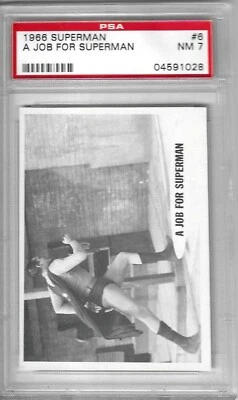 1966 The Adventures of Superman Card #6- Second Series - Reduced- NM 7  - Image 1 of 2