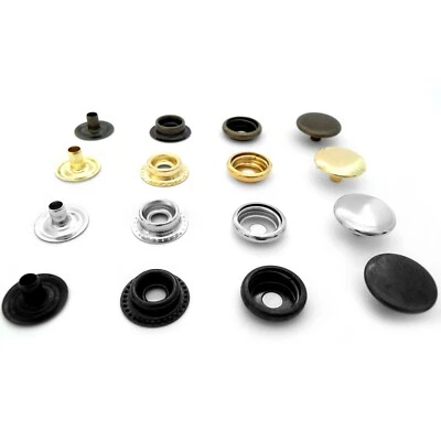 Heavy duty Poppers Snap Fasteners Press Stud Sewing Leather Craft Clothing A3M - Image 1 of 3