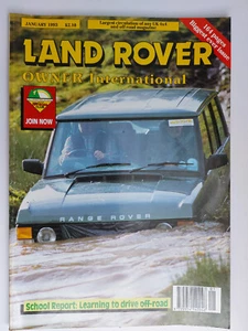 Land Rover Owner International Magazine - January 1993 - Learn to Drive Off Road - Picture 1 of 2