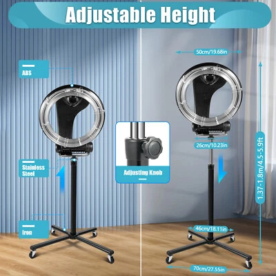 Professional Halo Infrared Hair color Processor Salon Dryer&Rolling stand 1KW - Image 1 of 4