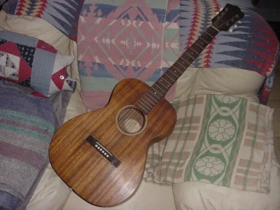 VINTAGE GUILD M20 ACOUSTIC  GUITAR 1961 ? HOBOKEN NEW JERSEY - Image 1 of 4