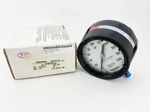 New Ashcroft 45-1279-SS-02L-200# Pressure Gauge 4-1/2" Dial 316 Tube 200PSI - Picture 1 of 5