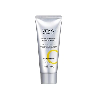 Limpiador en espuma MISSHA Vita C Plus Clear Cutis, 120 ml 4,05floz Foto 1 de 4