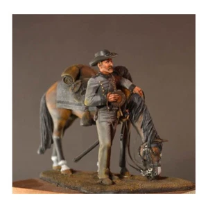 METAL MODELES - AM54-002 - Kit à peindre - 1st Virginia Cavalry C.S.A 54 mm - Picture 1 of 1