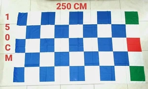 STRISCIONE BANDIERONE GIGANTE NAPOLI CAMPIONI 150x250 BANDIERA TERZO SCUDETTO - Foto 1 di 2