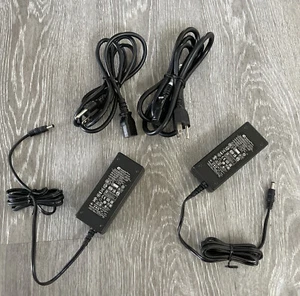 2pc-GlobTek GT-41132-6012-T3 Output 12 V 5.0 A Power Supply Adapter A72   #M34 - Picture 1 of 3