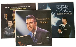 Tennesse Ernie Ford Albums, Collection of 3, Hyms, Christmas, Spiritual -Vintage - Imagen 1 de 17