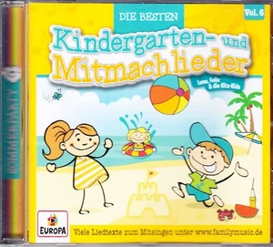 CD Die besten Kindergarten- und Mitmachlieder Vol.1 - Lernen- EUROPA - Picture 1 of 2
