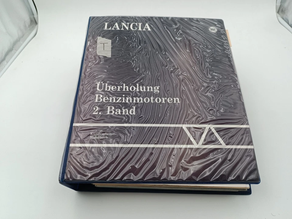 Manuale officina Lancia revisione motori benzina Thema K Delta ec lingua tedesca - Immagine 1 di 4